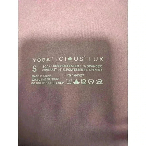 Yogalicious High Rise ankle length Scarlet Dusk S womens‎ - Picture 5 of 5